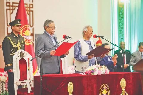 ড. ইউনূসের নেতৃত্বে নতুন যাত্রা