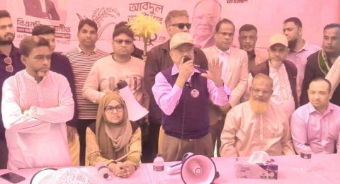 চরইন্জিমানে নির্বাচনী পথসভায় আবদুল আউয়াল মিন্টু : নির্বাচন নিয়ে ষড়যন্ত্র রুখে দিতে হবে