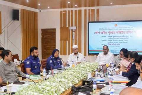 জন-শৃঙ্খলা ব্যবস্থাপনা, আগ্নেয়াস্ত্রের ব্যবহার ও QRT প্রশিক্ষণের উদ্বোধন এবং রায়ট নিয়ন্ত্রণ মহড়া প্রদর্শন